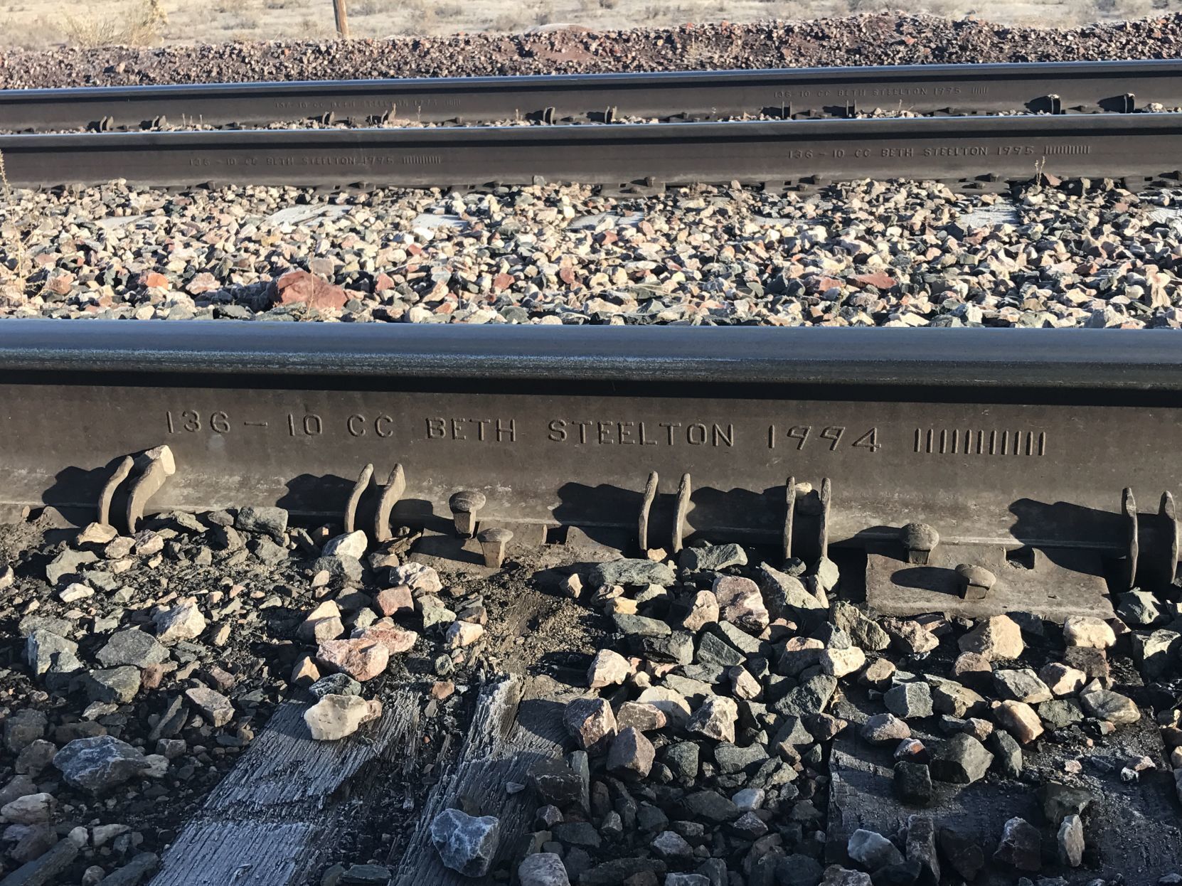 View from the rails